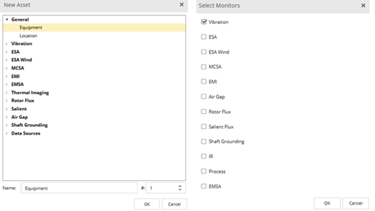 Vibration Monitor Selection
