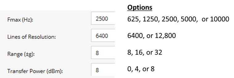 Phantom Wireless Setting Options